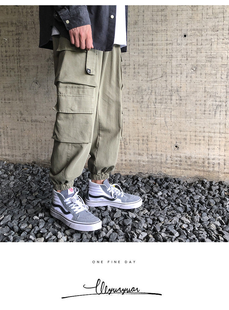Hip-hop Boys' Loose Overalls Hip-hop Boys' Loose Overalls